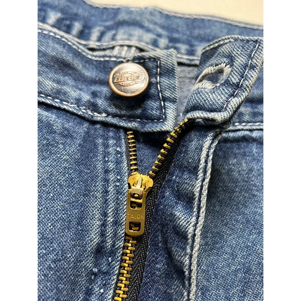 Dickies Carpenter Jeans‎ Mens 40x30 Blue Vintage 80s Workwear Distressed Denim